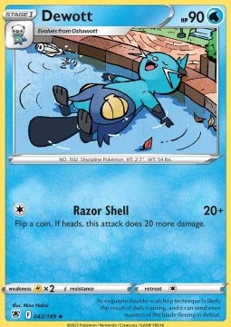 Dewott - Astral Radiance (Uncommon) [ASR-042]