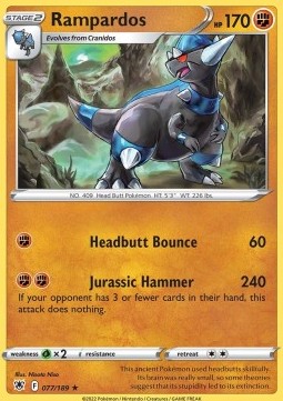 Rampardos - Astral Radiance (Holo Rare) [ASR-077]