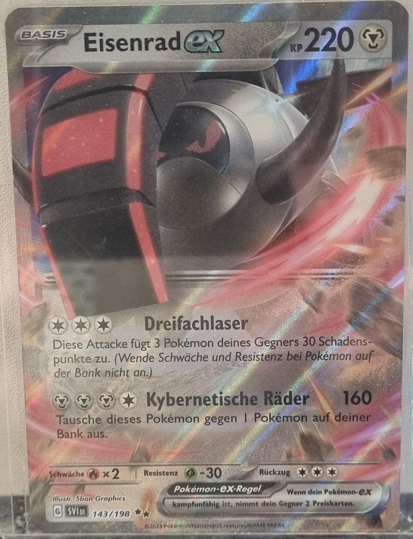 Iron Treads ex - Scarlet & Violet (Double Rare) [SVI-143]