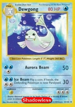 Dewgong - Base Set (Uncommon) [BS-25]