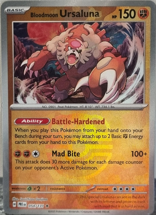 Bloodmoon Ursaluna - Prismatic Evolutions (Rare) [PRE-054]