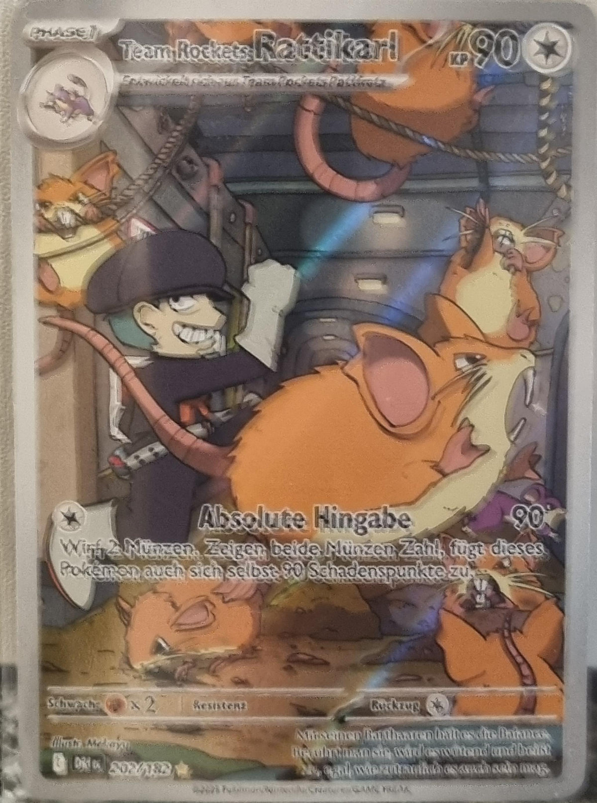 Team Rocket's Raticate - Destined Rivals (Illustration Rare) [DRI-202]