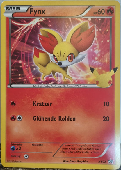 Fennekin - XY Black Star Promos (Oversized) [XYPR-02]