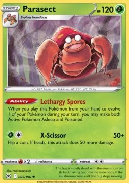 Parasect - Lost Origin (Rare) [LOR-005]