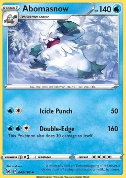 Abomasnow - Lost Origin (Uncommon) [LOR-043]