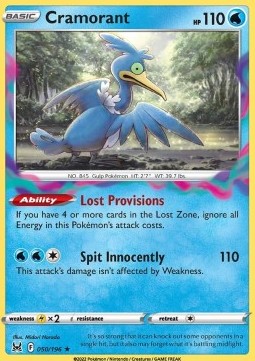 Cramorant - Lost Origin (Rare) [LOR-050]