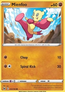 Mienfoo - Lost Origin (Common) [LOR-103]