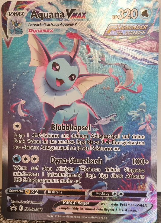 Vaporeon VMAX - SWSH Black Star Promos (Oversized) [SWSH-182]