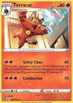 Torracat - Silver Tempest (Uncommon) [SIT-031]