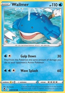 Wailmer - Silver Tempest (Common) [SIT-037]