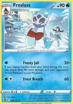 Froslass - Silver Tempest (Rare) [SIT-043]