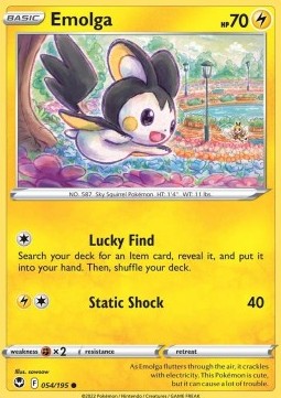 Emolga - Silver Tempest (Common) [SIT-054]