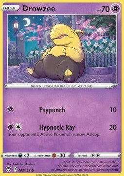 Drowzee - Silver Tempest (Common) [SIT-060]
