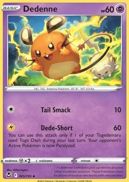 Dedenne - Silver Tempest (Uncommon) [SIT-085]