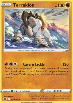 Terrakion - Silver Tempest (Holo Rare) [SIT-097]