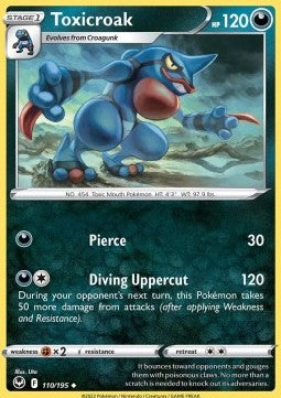 Toxicroak - Silver Tempest (Uncommon) [SIT-110]