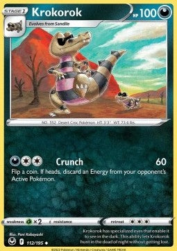 Krokorok - Silver Tempest (Uncommon) [SIT-112]