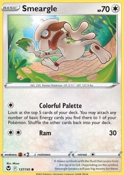Smeargle - Silver Tempest (Common) [SIT-137]