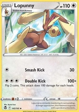Lopunny - Silver Tempest (Uncommon) [SIT-145]