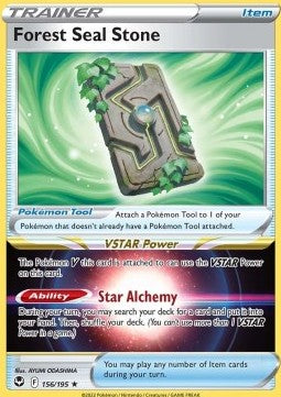 Forest Seal Stone - Silver Tempest (Holo Rare) [SIT-156]