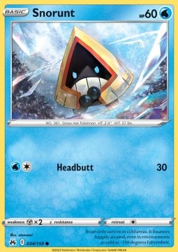 Snorunt - Crown Zenith (Common) [CRZ-034]