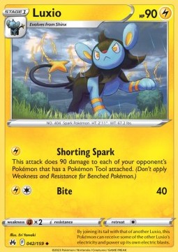 Luxio - Crown Zenith (Uncommon) [CRZ-042]