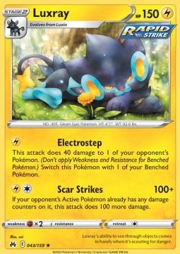Luxray - Crown Zenith (Rare) [CRZ-043]
