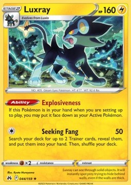 Luxray - Crown Zenith (Rare) [CRZ-044]