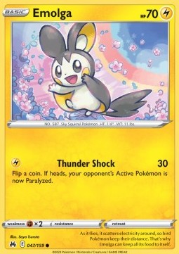 Emolga - Crown Zenith (Common) [CRZ-047]