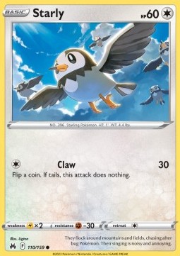 Starly - Crown Zenith (Common) [CRZ-110]