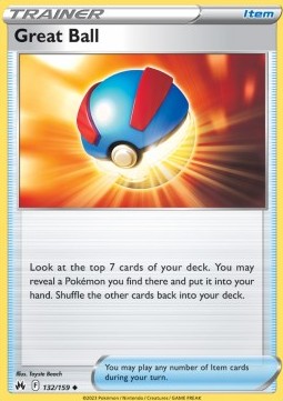 Great Ball - Crown Zenith (Uncommon) [CRZ-132]
