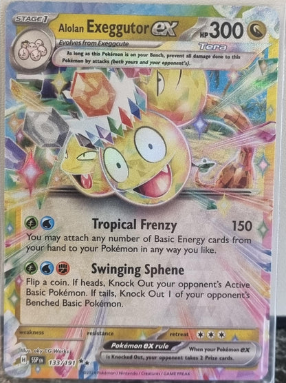 Alolan Exeggutor ex - Surging Sparks (Double Rare) [SSP-133]