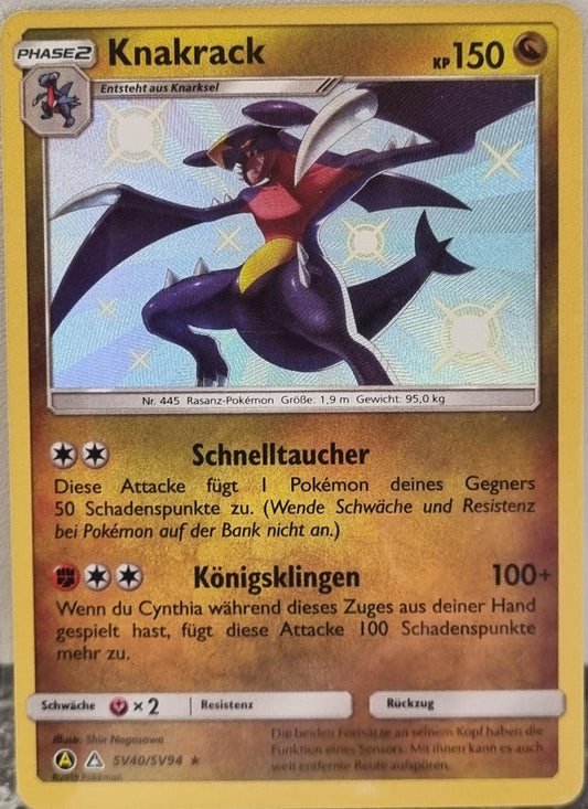 Garchomp - Hidden Fates (Secret Rare) [HIF-SV40]