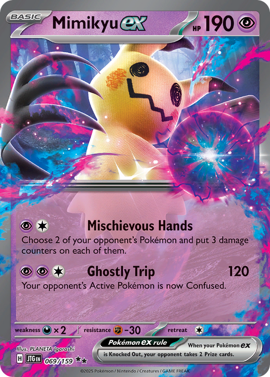 Mimikyu ex - Journey Together (Double Rare) [JTG-069]