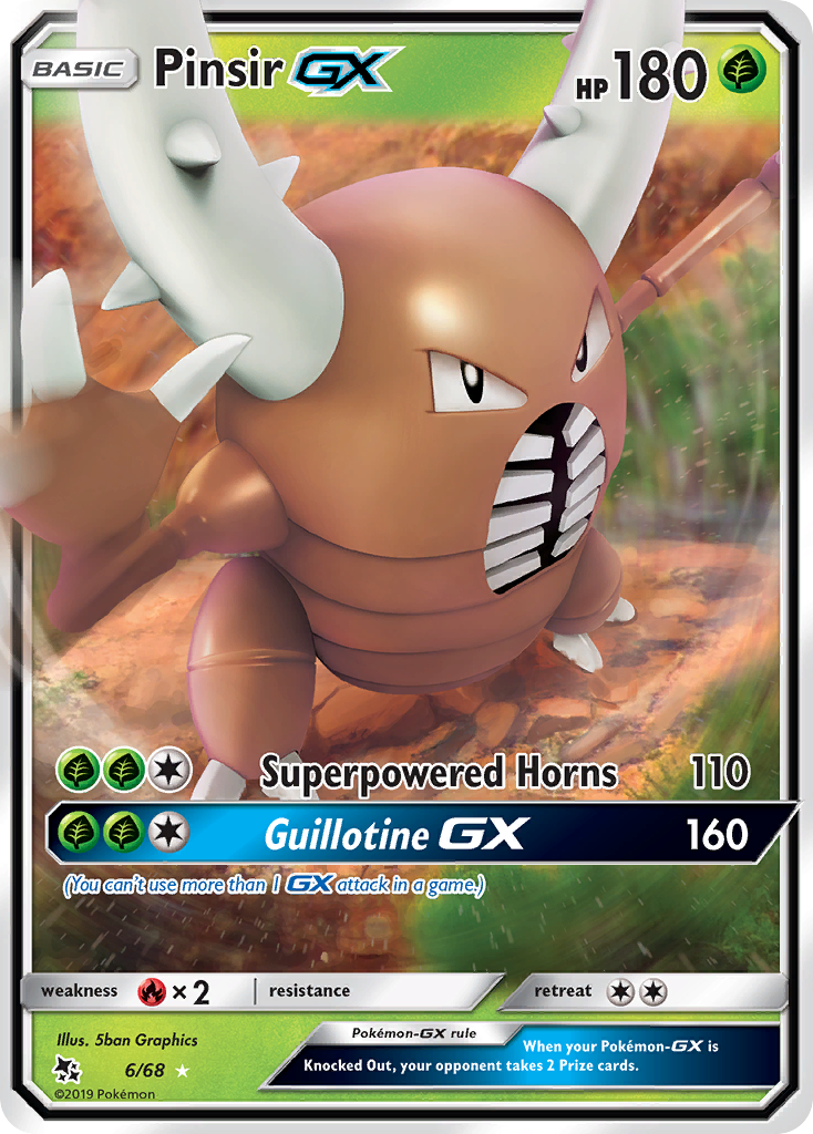 Pinsir GX - Hidden Fates (Ultra Rare) [HIF-6]