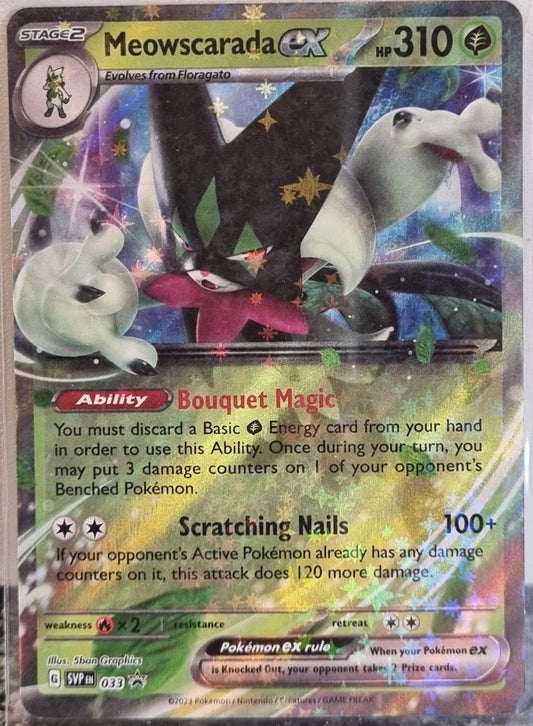 Meowscarada ex - SV Black Star Promos (Promo) [SVP-033]