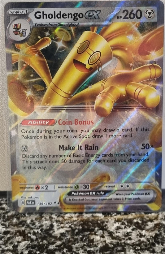 Gholdengo ex - Paradox Rift (Double Rare) [PAR-139]