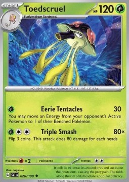 Toedscruel - Scarlet & Violet (Uncommon) [SVI-026]