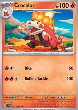 Crocalor - Scarlet & Violet (Uncommon) [SVI-037]