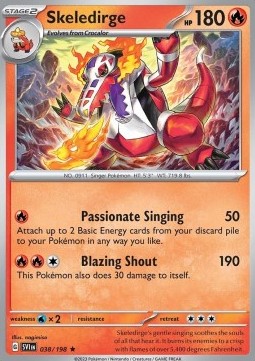 Skeledirge - Scarlet & Violet (Rare) [SVI-038]