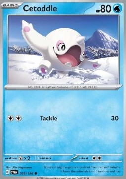 Cetoddle - Scarlet & Violet (Common) [SVI-058]