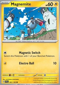 Magnemite - Scarlet & Violet (Common) [SVI-063]