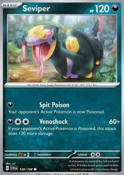 Seviper - Scarlet & Violet (Common) [SVI-128]