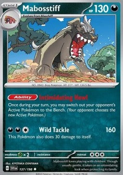 Mabosstiff - Scarlet & Violet (Uncommon) [SVI-137]