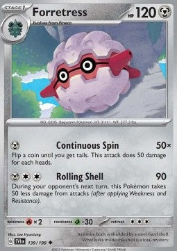 Forretress - Scarlet & Violet (Uncommon) [SVI-139]