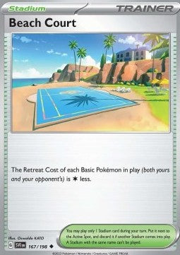 Beach Court - Scarlet & Violet (Uncommon) [SVI-167]