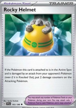 Rocky Helmet - Scarlet & Violet (Uncommon) [SVI-193]