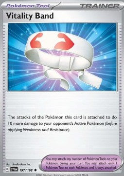 Vitality Band - Scarlet & Violet (Uncommon) [SVI-197]