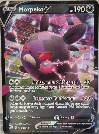 Morpeko V - Brilliant Stars (Ultra Rare) [BRS-095]