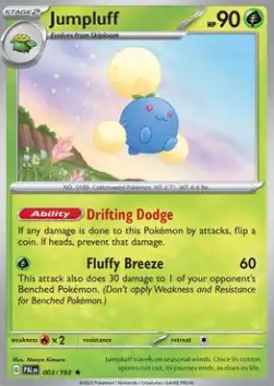 Jumpluff - Paldea Evolved (Rare) [PAL-003]
